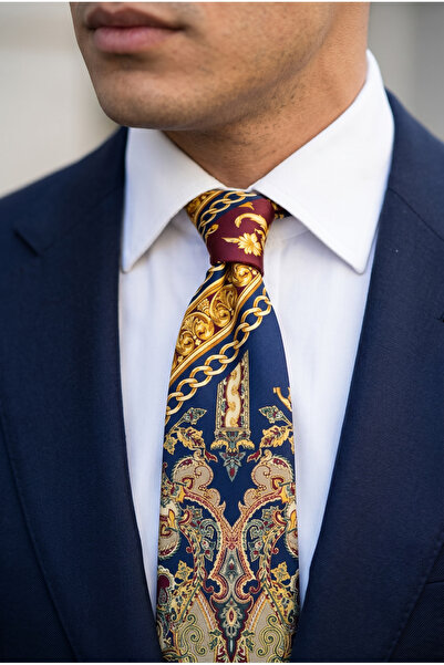 CROATE Men's Premium Tie |   Microfiber |   Special Versac Print