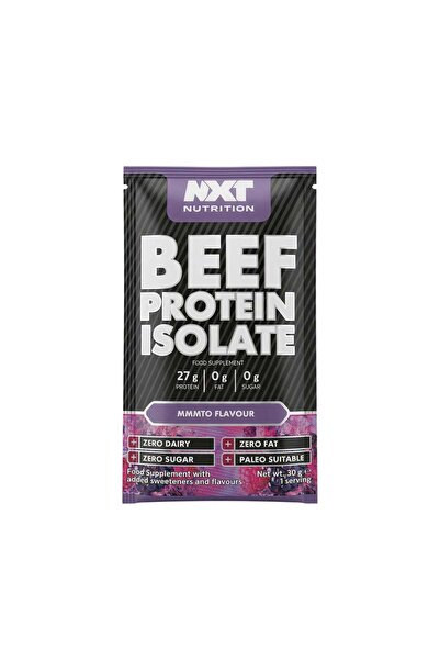 Nxt Nutrition Beef Protein Isolate Single Serving Pouch Mmmto Flavour (30g)