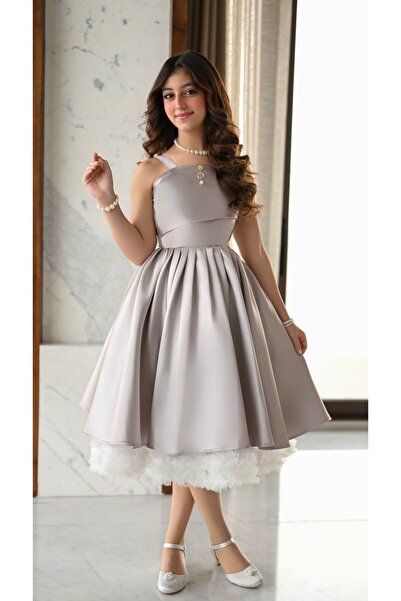 zourina Girls' Evening Dress for the Age of Puberty