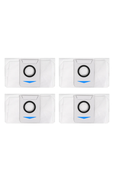 Choice12 4 قطع أكياس غبار لـ Ecovacs Deebot X1 OMNI/TURBO T10 OMNI/TURBO/X1S ...