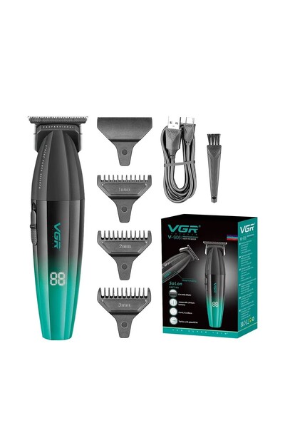 Choice green with box-- VGR Hair Trimmer Professional Beard Hair Clipper 9000...