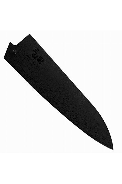 MCUSTA Protectie pentru cutit din lemn Saya, 22,5x5,5x1cm, negru