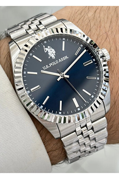 U.S. Polo Assn. U.S.POLO ASSN Çelik Kordon 5Atm Suya Dayanıklı 2 Yıl Garantil...