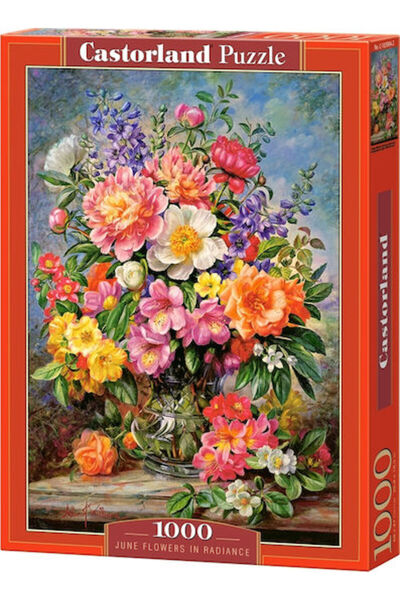 Castorland Flori de iunie în strălucire Puzzle 2D 1000 piese Cod: 103904