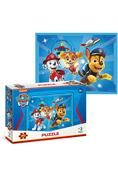 Dodo Puzzle pentru copii Paw Patrol - Racer, Sky & Marshall, 30 de piese, pen...