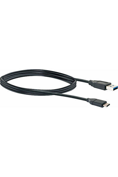 Schwaiger Cablu USB 2.0 USB-C tată - USB-A Negru 1m (CK3141533)