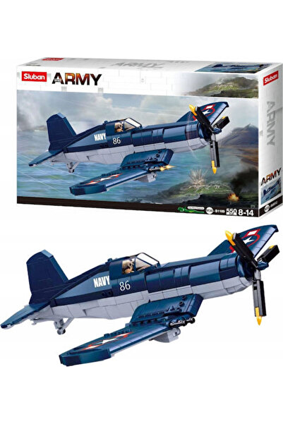 Sluban Blocuri de construcție F4u Fighter 550 piese Cod: M38-B1109