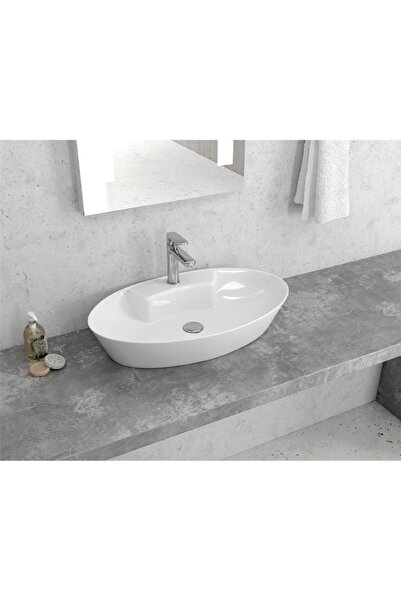 Karag LT 3203 Νιπτήρας επικαθήμενος 61x36,5x12cm