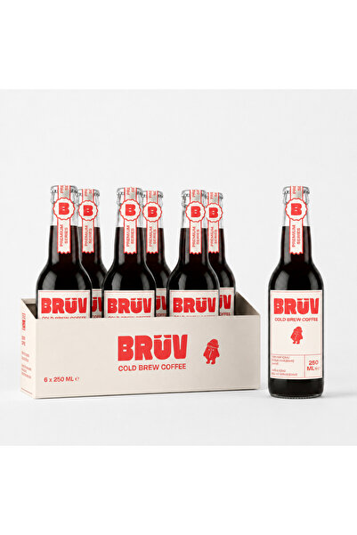 Brüv Coffee Cold Brew Premium 6'lı Kenya AA Nyeri