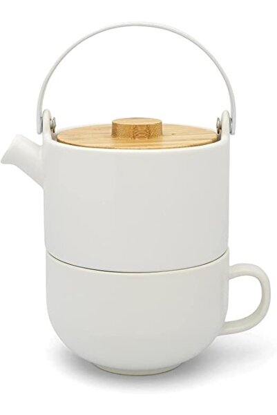 Bredemeijer Set ceainic/cana, Bredemeijer, Umea, Ceramica/Bambus, Infuzor, 0....
