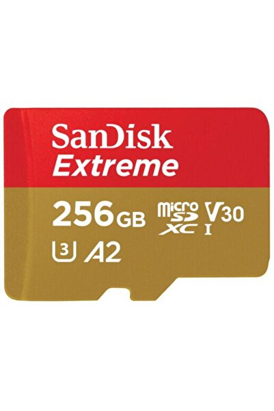 SanDisk Екстремна 256ГБ microSDXC UHS-I U3 V30 Клас 10 Карта памет