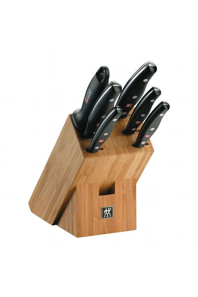 ZWILLING Set cutite de bucatarie, 7 piese, otel inoxidabil, "TWIN Pollux" -