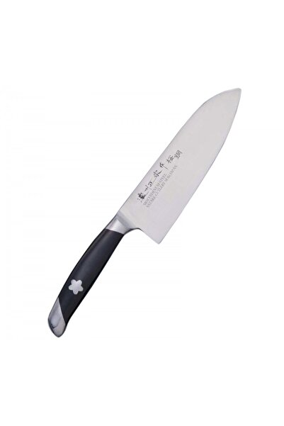 Satake Cutlery Cutit Santoku Satake 18 cm, otel molibdeno-vanadiu, maner ABS,...