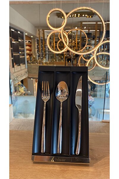 ŞİRİN VALENT HOME Hi̇sar Bahama 84 Piece Fork Spoon Knife Set