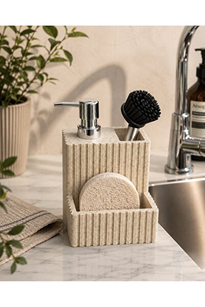 Ulus Home 200 ml Polyesrin Liquid Soap Dispenser