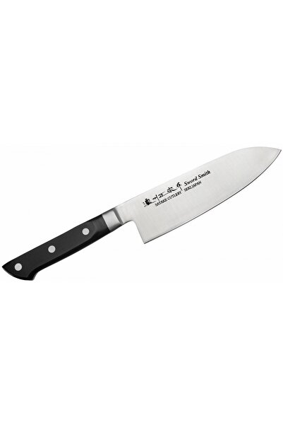 Satake Cutlery Cutit Santoku, Satake Cutlery, Otel molibdeno-vanadiu, Maner d...