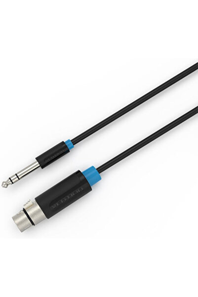 Vention Καλώδιο XLR θηλυκό σε 6.3mm αρσενικό 5μ (BBEBJ)