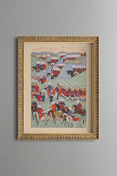 epiqart The Funeral of Sultan Suleiman - Vintage Patterned Painting - Fine Model
