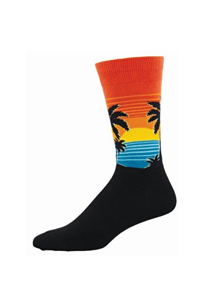 OEM Socksmith Ανδρικές Κάλτσες Ζευγάρι Find Your Beach Μαύρο 41-46 (MNC2439-BLK)