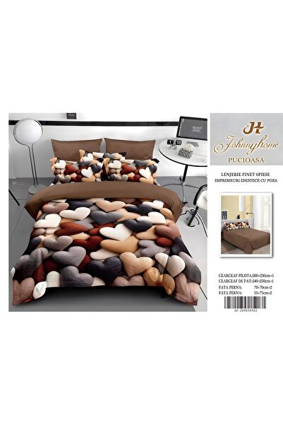 naniland.ro Finet Printed Duvet Cover Set Printed Persons 6 Pieces Without St...