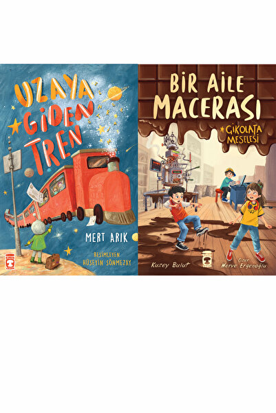 Timaş Çocuk Uzaya Giden Tren (Mert Arık) ve Bir Aile Macerası - Çikolata Mese...