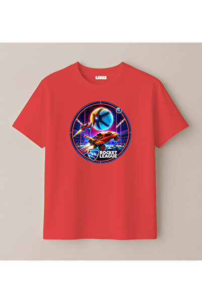 BLITZIST Rocket League-Παιδικό μπλουζάκι με στάμπα Rocket League Design (4-13...