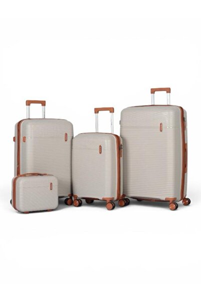 AVIATOR Aviator Brand 4 Piece Luggage Set - Polypropylene
