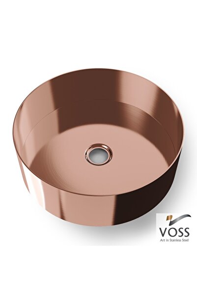 voss Luna V1033-811 Νιπτήρας Rose Gold Brushed PVD Ø33 εκ.