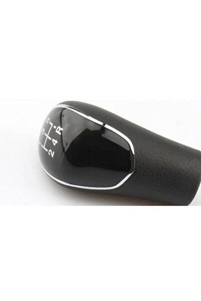 TorQen Mitsubishi Lancer Black Leather Gear Shift Knob 5 Gear