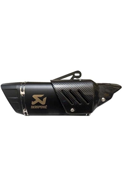 GÜMRÜK BEY Akrapovic Motor Egzoz Susturucu – Paslanmaz Çelik, Spor Tasarım