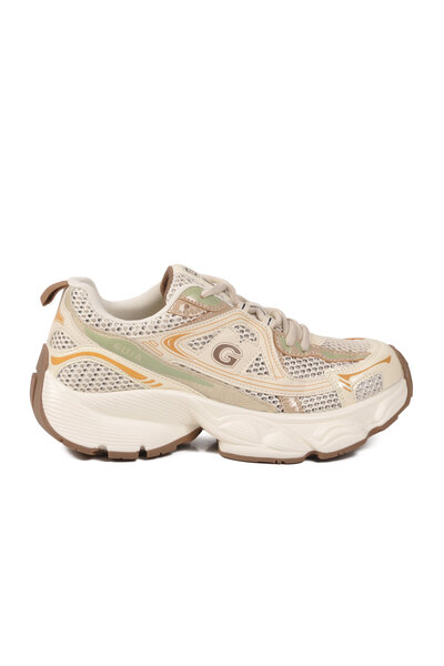 Guja Beige Mesh Comfortable Women's Sports Shoes 26Y353 g