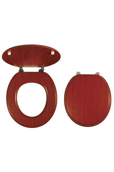 FERRO WC SEATS ORECHLYRA Κάλυμμα λεκάνης MDF με καπλαμά Π37,2cm