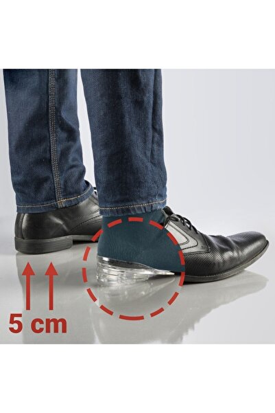 Ayawaska Set de talonete inaltatore din gel de silicon, suport pentru calcaie...