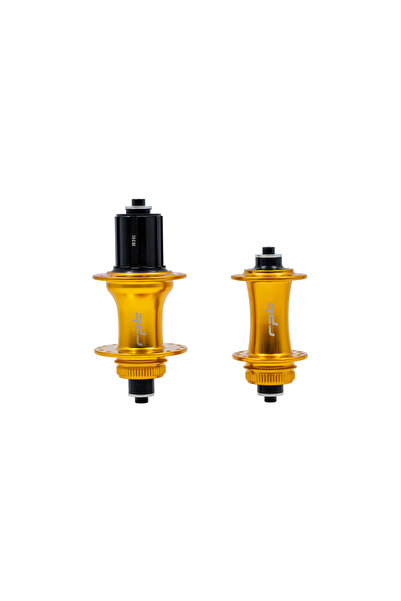 heugers Raptor Centerlock 32H Altın Sarısı Sesli Göbek Seti | QR/Sokma Mil