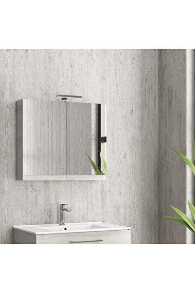 Karag Καθρέπτης ανοιγόμενος με δύο πόρτες Ice Oak 8902 Collection:NEW 75x13x60cm