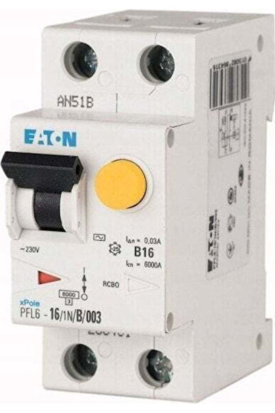 Eaton Disjunctor automat 6A bipolar AC 112872