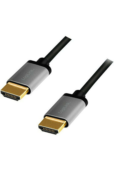 LogiLink Cablu HDMI 2.0 Premium de mare viteză 4K 60Hz HDR, HDMI tată - HDMI ...