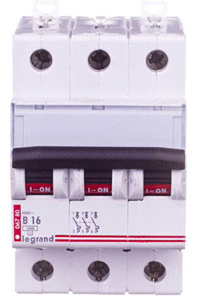 Legrand Disjunctor automat 16A tripolar AC 404126