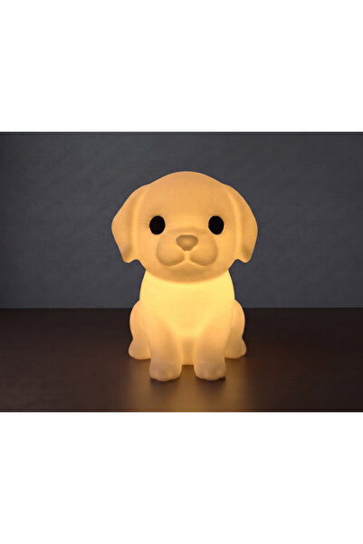Riva Self Köpek Figürlü 3D Baskı Tealight Mumluk / Dekoratif Ambiyans Aydınlatma