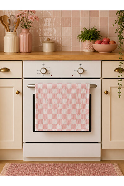Skhome Decorative Digital Printed Fabric Oven Cover and Ornament Kitchen Deco...