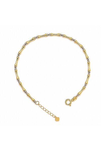 Sembol Gold 14 Ayar Bambu Altın Bileklik 1,05 Gram 17+2 cm