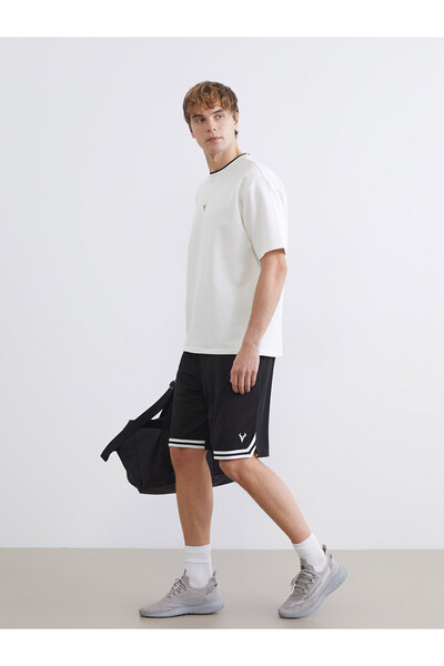 LC Waikiki Texx Store Quality Standard Molded Stripe Detailed Men's Sports Sh...