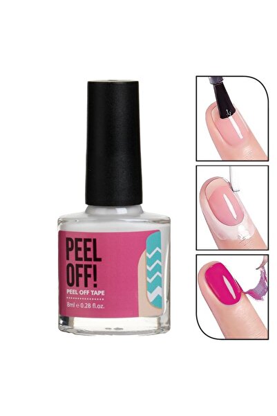 Victoria Bandă protecție manichiură Peel Off, 8ml – contur curat, fără ojă pe...