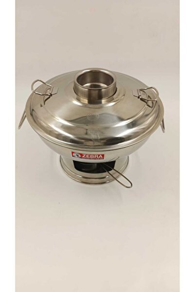 Zebra Jhdghk]D 22cm Stainless Steel Soup Warmer