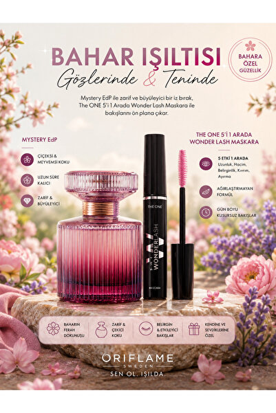 Oriflame Amber elixir mystery edp, the one 5 in1 maskara
