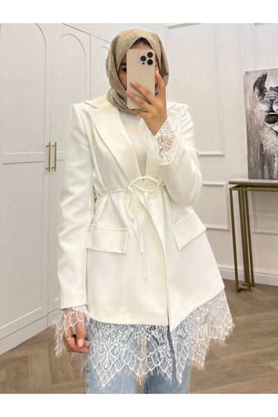 bezenstore DANTELLİ BLAZER CEKET