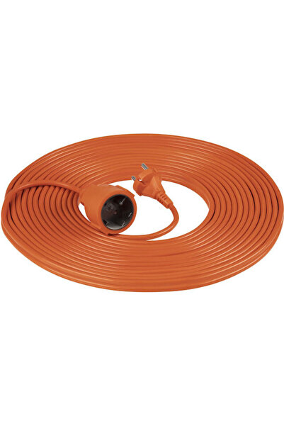 Orno Cablu prelungitor 2 x 1mm²/20m Portocaliu
