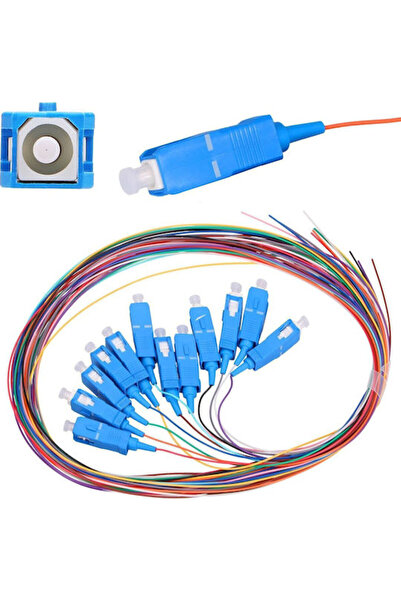 Extralink Set de pigtail-uri SC UPC Monomod 900µm G.652d 1.5m 12 bucăți 12 cu...
