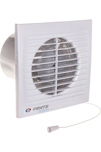 Vents 100 Ventilator de perete pentru baie, 100mm, alb, Cod: 100SILENTA-SVL