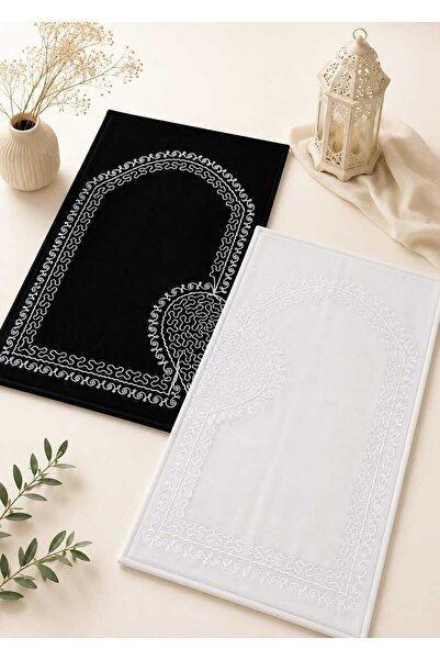 çeyizköşesi Heart-Shaped Couple Prayer Rug Set for Bride and Groom, Dowry Box...